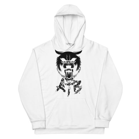 ATB Trace Wolf Sublimation Print Unisex Hoodie