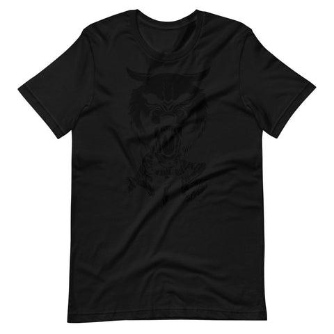 ATB Trace Wolf Screen Print Short-Sleeve Unisex T-Shirt